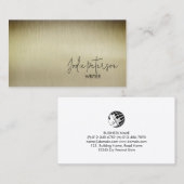 Auteur schrijver schrijver schrijver visitekaartje (Voorkant / Achterkant)