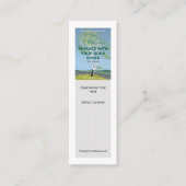 Auteur Schrijverboek Lancering Promotioneel Bladwi Mini Visitekaartje (Voorkant)