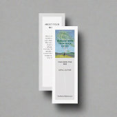 Auteur Schrijverboek Lancering Promotioneel Bladwi Mini Visitekaartje