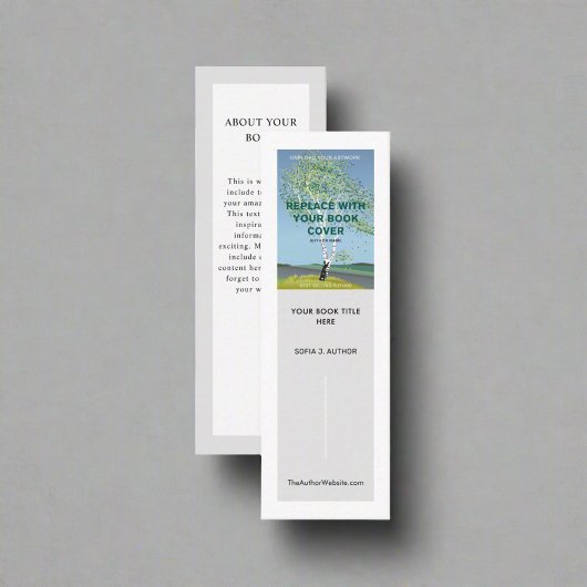 Auteur Schrijverboek Lancering Promotioneel Bladwi Mini Visitekaartje