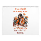 Auteur Schrijvers Inspiratie Wandkalender Kalender (Hoes)