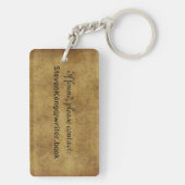 auteur sleutelhanger (achterkant)