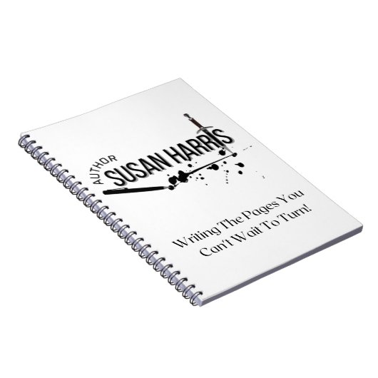 Auteur Susan Harris Notitieboek (Rechterzijde)