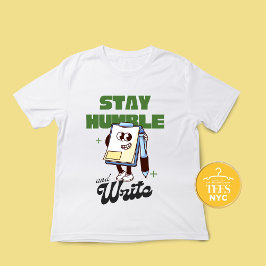 Auteur T-shirt Inspiratie Quote Unisex T-shirt