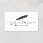 Auteur van de dop visitekaartje (Voorkant)