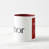 Auteur van... mok (Midden)