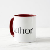 Auteur van... mok (Voorkant links)