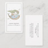 Auteur van Zeemeermin- en groothandelskinderen Visitekaartje (Voorkant / Achterkant)