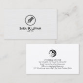 Auteur Visitekaartje (Voorkant / Achterkant)