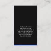 Auteur Visitekaartje Monogram Blok (Achterkant)