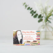 Auteur-Visitekaartje Visitekaartje (Staand voorkant)