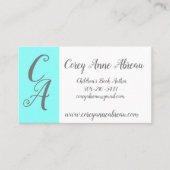 Auteur-Visitekaartje Visitekaartje (Voorkant)