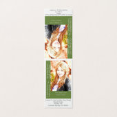 Auteur-Visitekaartjes Visitekaartje (Buitenkant ongevouwen)