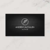 Auteur Writer Publishing Visitekaartje (Voorkant)