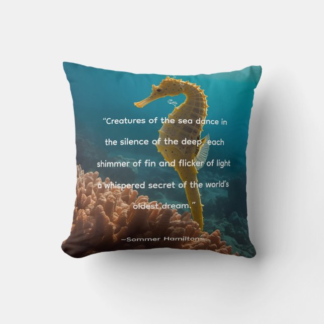Auteurcollectie van auteur Sommer Hamilton Kussen (Voorkant)