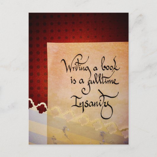 Auteurs CREED manifest Briefkaart (Voorkant)