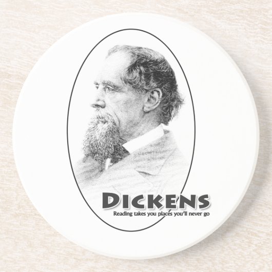 Auteurs-Dickens onderzetter (Voorkant)
