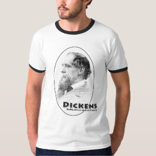 Auteurs-Dickens ringer T-shirt