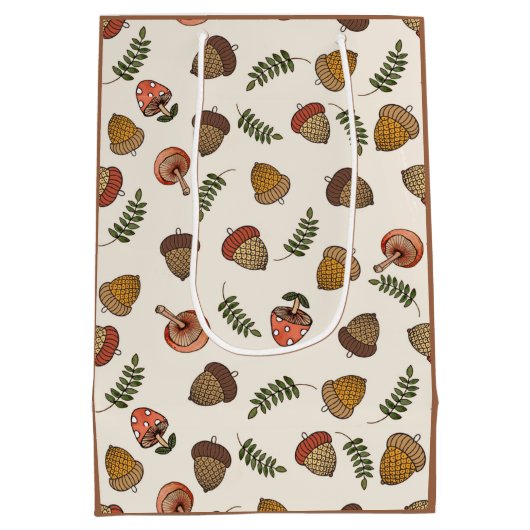 Auteurs en paddenstoelen medium cadeauzakje (Achterkant)