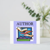 AUTEURS en schrijvers Briefkaart (Staand voorkant)