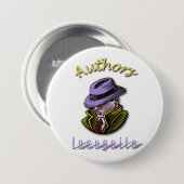 Auteurs Incognito Round Button (Voorkant /achterkant)