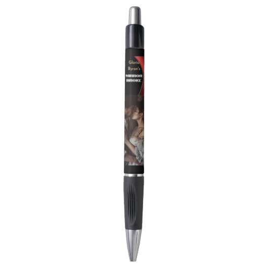 Auteurs Promotie Spiegel Gebroken Pen (Voorkant Verticaal)