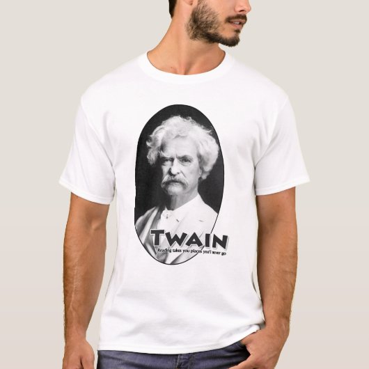 Auteurs-Twain T-shirt (Voorkant)