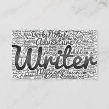 Auteurs van moderne zwarte en witte Word Cloud Wri