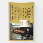 Auteursboek Ondertekening & Lancering Evenement Pr Spandoek (Verticaal)