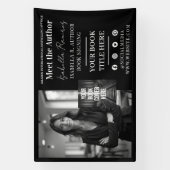 Auteursboek Ondertekening & Lancering Evenement Pr Spandoek (Verticaal)