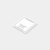 Auteursboek Promotie Post-it® Notes (Schuin)