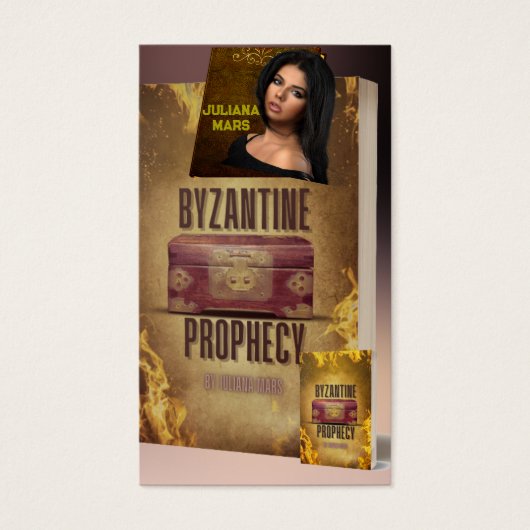 Auteursboek Promotiemateriaal Profielkaarten Visitekaartje (Voorkant)