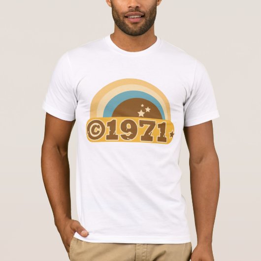 Auteursrecht 1971 t-shirt (Voorkant)
