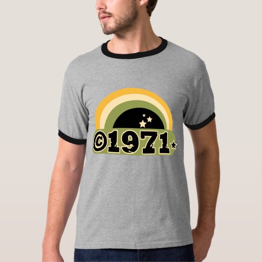 Auteursrecht 1971 t-shirt (Voorkant)
