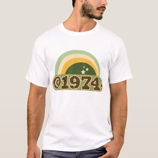 Auteursrecht 1974 t-shirt (Voorkant)