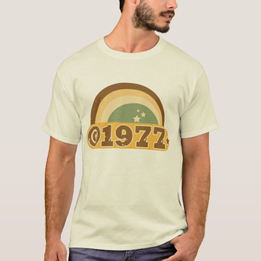 Auteursrecht 1977 t-shirt (Voorkant)