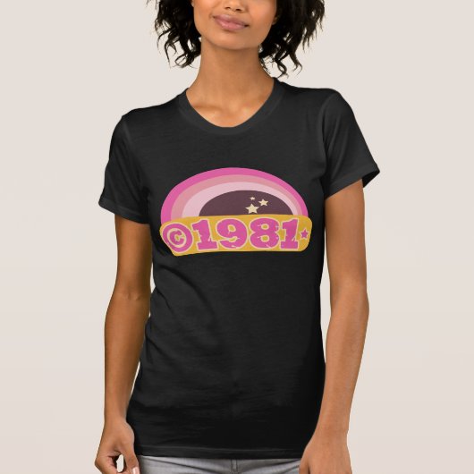 Auteursrecht 1981 t-shirt (Voorkant)