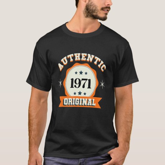 Authentic 1971 t-shirt (Voorkant)