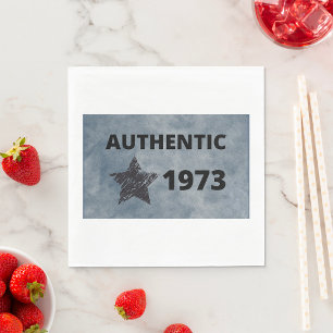Authentic 1973-luiers servet