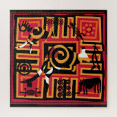 Authentic Aboriginal art Legpuzzel (Verticaal)