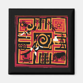 Authentic Aboriginal art Magneet (Voorkant)