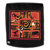 Authentic Aboriginal art Rugtassen (Verwijderbaar gezicht)