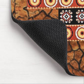 Authentic African Motifs Tribal Art Mousepad Muismat (Hoek)