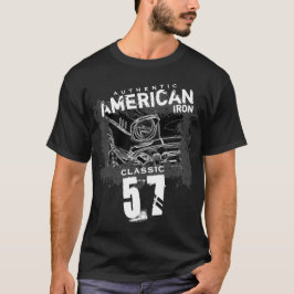 Authentic American Iron Classic 57 Chevy T-shirt