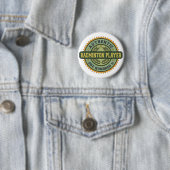 Authentic Badminton Player Ronde Button 5,7 Cm (In situ)