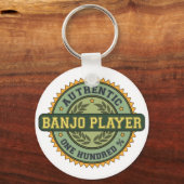 Authentic Banjo Player Sleutelhanger (Voorkant)