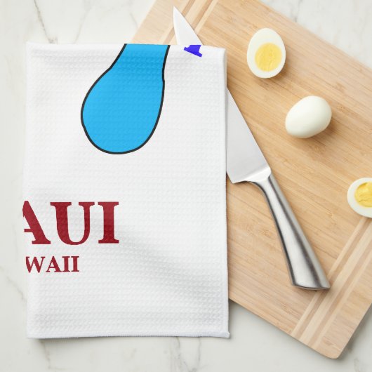 Authentic Beach Bum Maui Hawaii Theedoek (Quarter Fold)