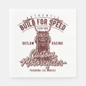 Authentic bouwt voor snelheid servet (Voorkant)