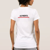 Authentic Brand T-shirt (Achterkant)