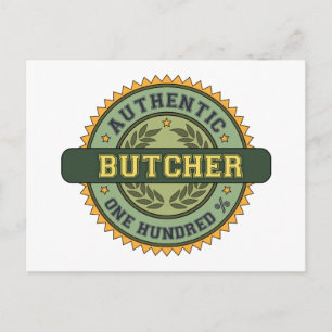 Authentic Butcher Briefkaart